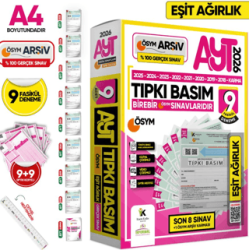 AYT 2026 Eşit Ağırlık Tıpkı Basım 9`lu Paket - İnformal Yayınları