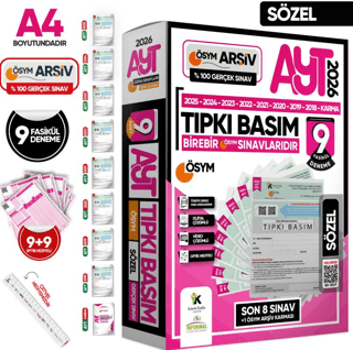 İnformal Yayınları AYT Sözel Tıpkı Basım 9`lu Paket - 1