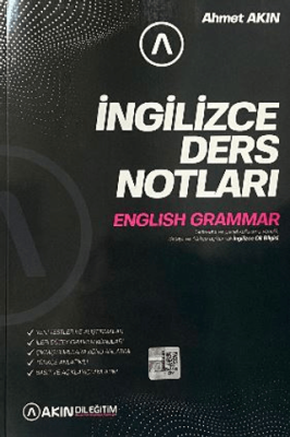 İngilizce Ders Notları English Grammar - 1