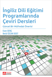 İngilizce Dili Eğitimi Programlarında Çeviri Dersleri - Pegem Akademi Yayıncılık
