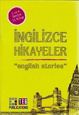 İngilizce Hikayeler 3. ve 4. Seviye 31 Kitap Takım - 1