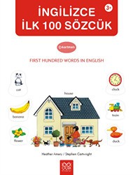 İngilizce İlk 100 Sözcük Çıkartmalı - 1001 Çiçek Kitaplar