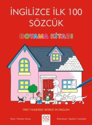 İngilizce İlk 100 Sözcük - First Hundred Words in English Boyama Kitabı - 1