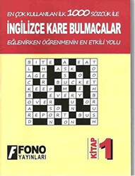 İngilizce Kare Bulmacalar 1. Kitap - Fono Yayınları