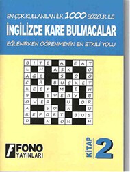 İngilizce Kare Bulmacalar 2. Kitap - Fono Yayınları
