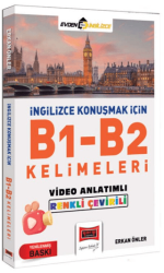 İngilizce Konuşmak İçin B1-B2 Kelimeleri Video Anlatımlı Renkli Çeviri - Yargı Yayınevi