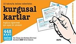 İngilizce Kurgusal Kartlar 448 Kart+ Alıştırma Kitapçığı - Alfa Yayınları