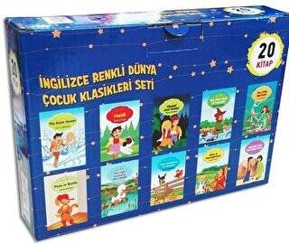 İngilizce Renkli Dünya Çocuk Klasikleri Seti 20 Kitap - 1