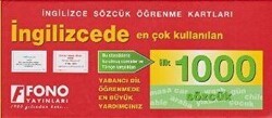 İngilizcede İlk 1000 Sözcük Kartları - Fono Yayınları