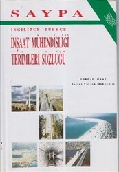 İnşaat Mühendisliği Terimleri Sözlüğü İngilizce-Türkçe - Saypa Yayın Dağıtım