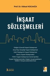 İnşaat Sözleşmeleri - 1