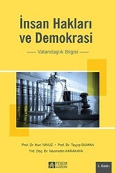 İnsan Hakları ve Demokrasi - Pegem Akademi Yayıncılık