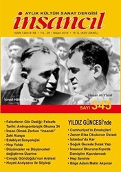 İnsancıl Aylık Kültür Sanat Dergisi Sayı: 345 Nisan 2019 - İnsancıl Dergisi Yayınları