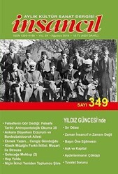 İnsancıl Aylık Kültür Sanat Dergisi Sayı: 349 Ağustos 2019 - İnsancıl Dergisi Yayınları