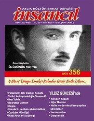 İnsancıl Aylık Kültür Sanat Dergisi Sayı: 356 Mart 2020 - İnsancıl Dergisi Yayınları