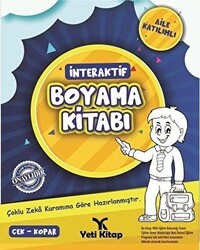 İnteraktif Boyama Kitabı 1 - Yeti Kitap