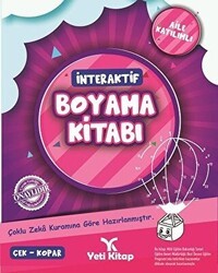 İnteraktif Boyama Kitabı 2 - Yeti Kitap