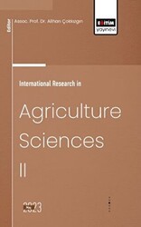 International Research in Agriculture Sciences 2 - Eğitim Yayınevi - Bilimsel Eserler