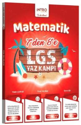 İntro Yayınları 7 den 8 e LGS Matematik Yaz Kampı - 1