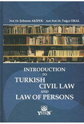 Introduction to Turkish Civil Law and Law of Persons - Yetkin Yayınları