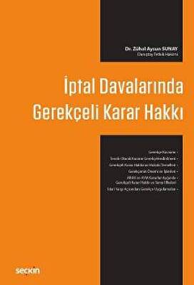İptal Davalarında Gerekçeli Karar Hakkı - 1