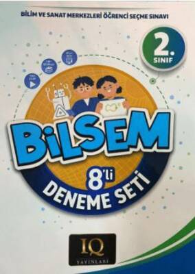 IQ Yayınları 2. Sınıf Bilsem 8`li Deneme Seti - 1