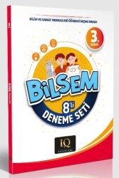 IQ Yayınları 3. Sınıf Bilsem 8`li Deneme Seti - 1