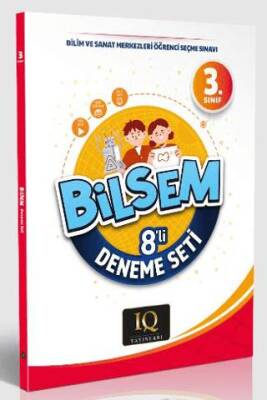 IQ Yayınları 3. Sınıf Bilsem 8`li Deneme Seti - 1