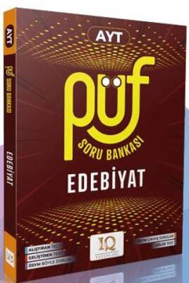 IQ Yayınları AYT Edebiyat Püf Soru Bankası - 1