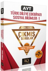 AYT Türk Dili ve Edebiyatı - Sosyal Bilimler 1 Çıkmış Sorular - IQ Yayınları