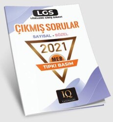 LGS Çıkmış Sorular 2021 - IQ Yayınları