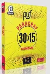 IQ Yayınları LGS PÜF Paragraf 30x15 Deneme - 1