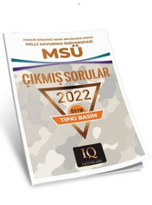 MSÜ Çıkmış Sorular - 2022 - 1