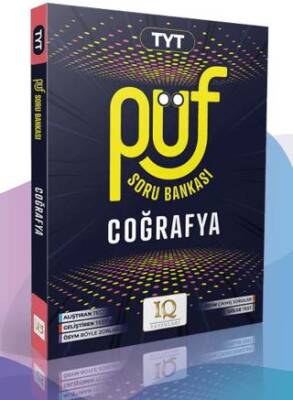 IQ Yayınları TYT Coğrafya Püf Soru Bankası - 1