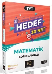 TYT Hedef 30 Net Matematik Soru Bankası - IQ Yayınları