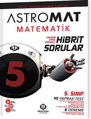 İrrasyonel Yayınları 5. Sınıf Astromat Matematik Hibrit Soru Bankası - 1