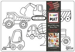 İş Makineleri - Funny Mat - Akademi Çocuk
