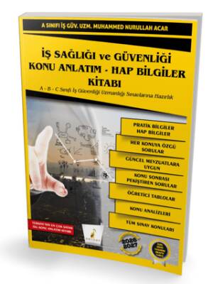İş Sağlığı ve Güvenliği İSG Konu Anlatım Hap Bilgiler Kitabı - 1