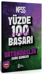 İSEM Yayıncılık 2025 KPSS GYGK Yüz Soruda %100 Başarı Vatandaşlık Soru Bankası - 1