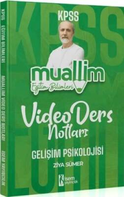 İSEM Yayıncılık KPSS Eğitim Bilimleri Muallim Gelişim Psikolojisi Video Ders Notları - 1