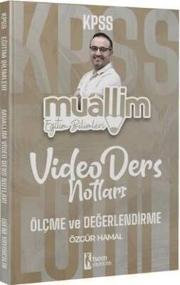 İSEM Yayıncılık KPSS Eğitim Bilimleri Muallim Ölçme ve Değerlendirme Video Ders Notları - 1