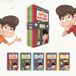 İsimsiz Kasaba Set 5 Kitap - Karavan Çocuk Yayınları