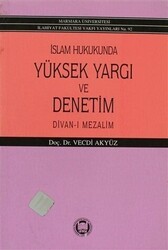 İslam Hukukunda Yüksek Yargı ve Denetim - Marmara Üniversitesi İlahiyat Fakültesi Vakfı