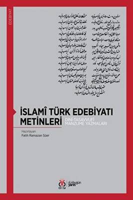 İslami Türk Edebiyatı Metinleri - 1