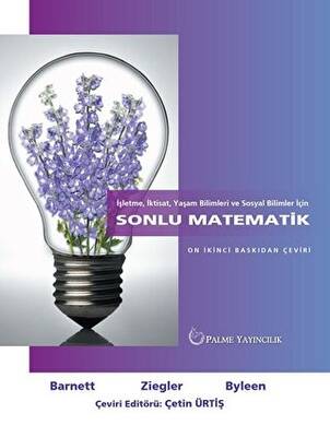 İşletme, İktisat, Yaşam Bilimleri ve Sosyal Bilimler İçin Sonlu Matematik - 1