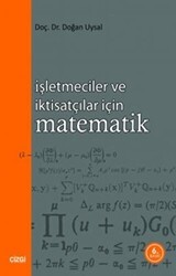 İşletmeciler ve İktisatçılar İçin Matematik - Çizgi Kitabevi Yayınları