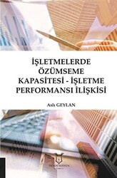 İşletmelerde Özümseme Kapasitesi - İşletme Performansı İlişkisi - Akademisyen Kitabevi