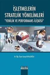 İşletmelerin Stratejik Yönelimleri - Detay Yayıncılık