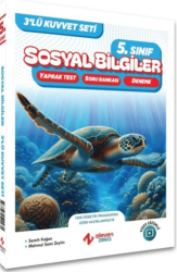 İşleyen Zeka Yayınları 5. Sınıf Sosyal Bilgiler 3 lü Kuvvet Serisi Seti - İşleyen Zeka Yayınları
