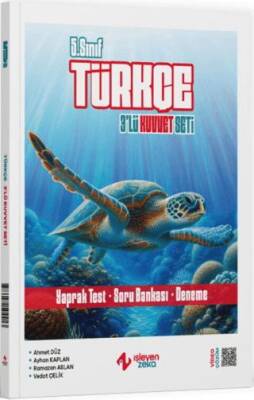 İşleyen Zeka Yayınları 5. Sınıf Türkçe 3`lü Kuvvet Serisi Seti - 1